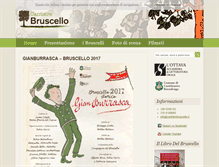Tablet Screenshot of cantierebruscello.it